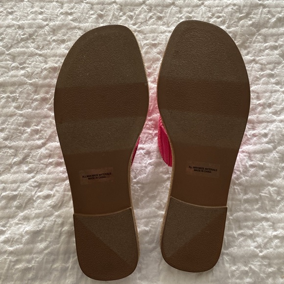 Dolce Vita Jenzy Raffia woman’s flats sandals 9.5  NWOT - Picture 8 of 11